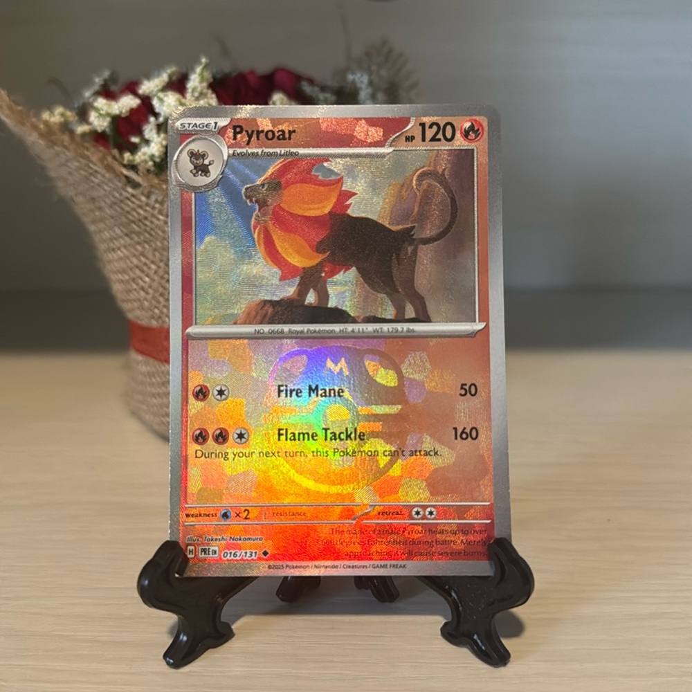 Pokémon ~ Pyroar Card